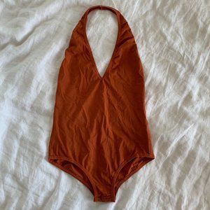 Burnt Orange Bodysuit
